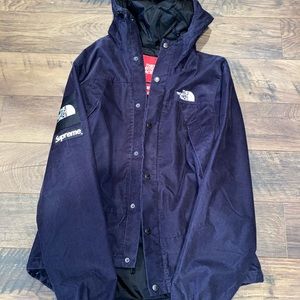Supreme The North face Corduroy Navy Jacket